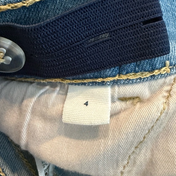 Janie and Jack Flare Jeans in light wash denim - Picture 4 of 4